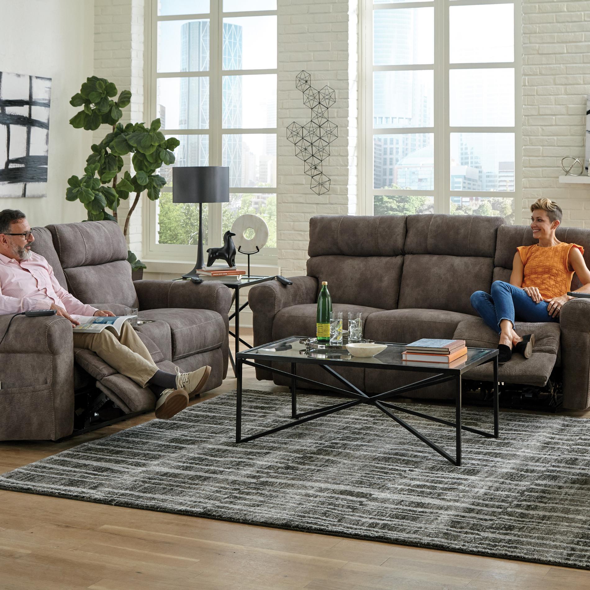 Tranquility Power Lay Flat Reclining Loveseat