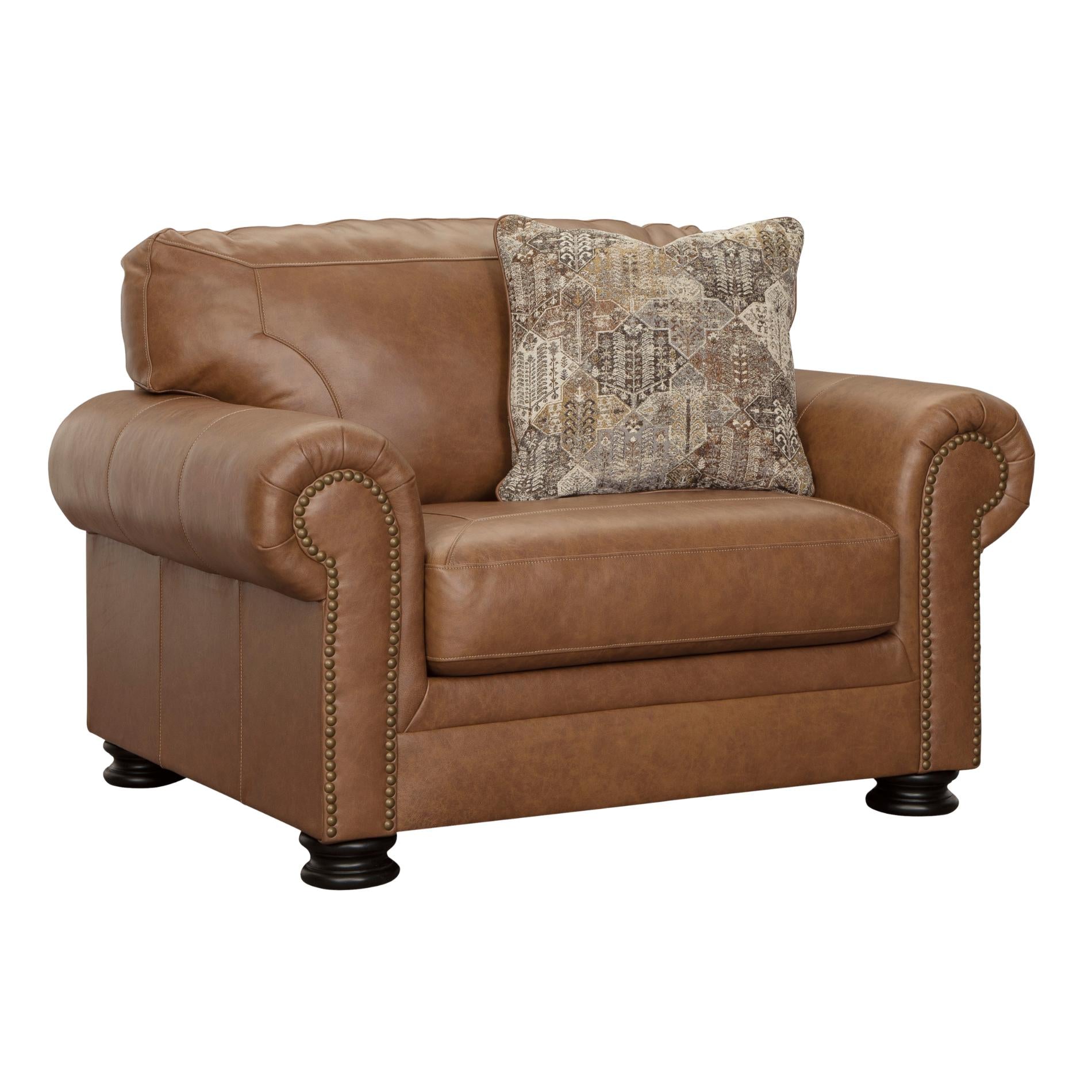Carianna Oversized Leather Chair