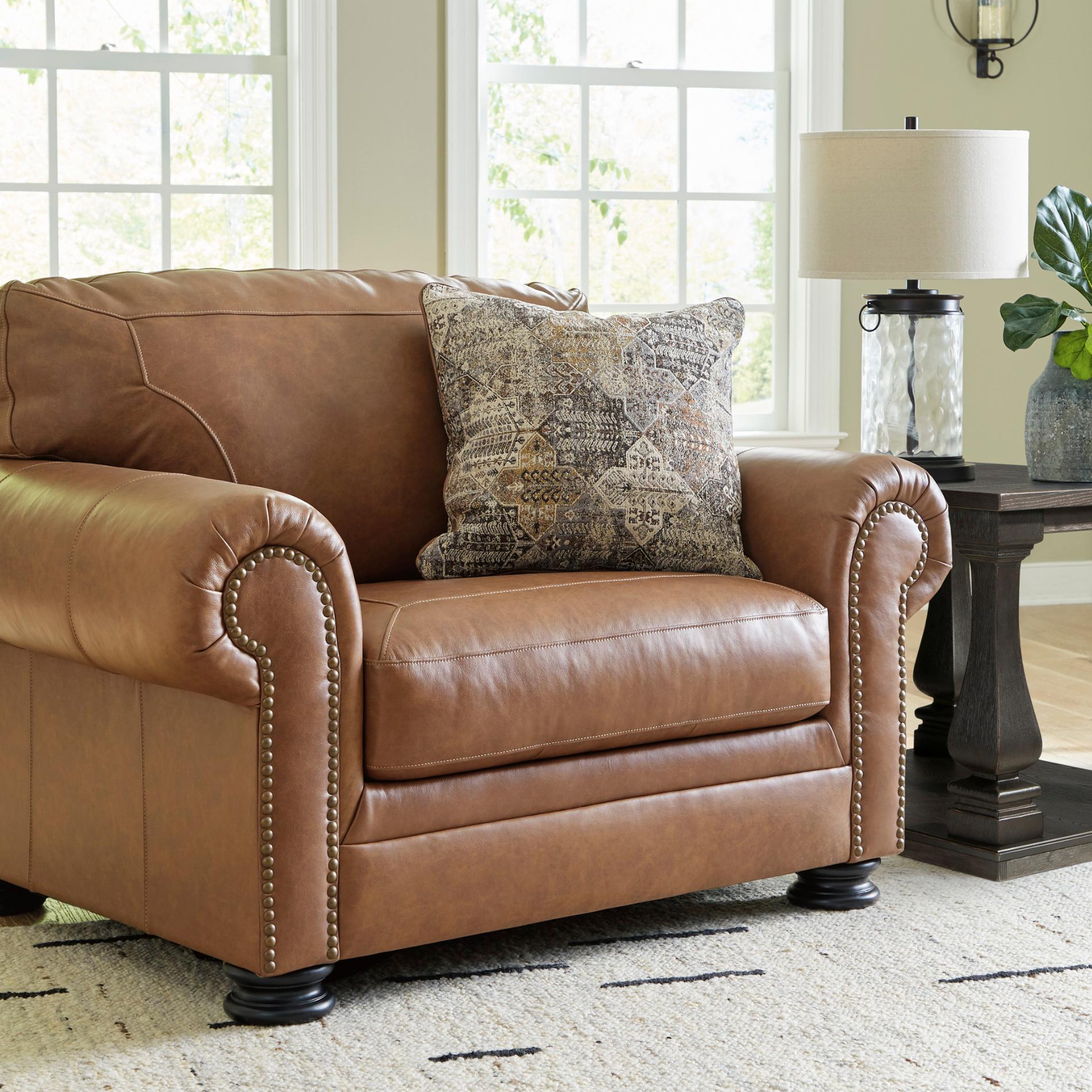 Carianna Oversized Leather Chair