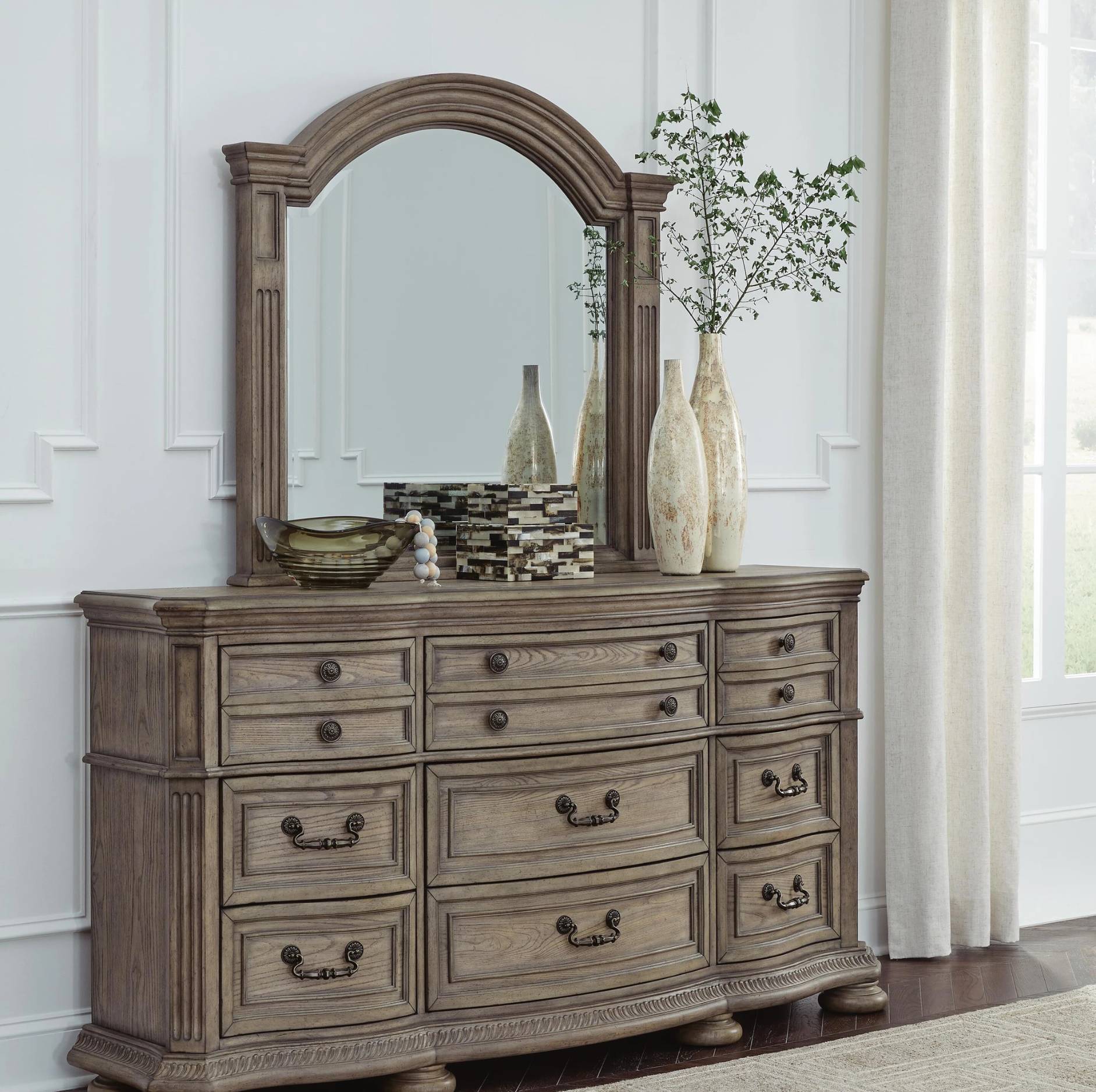 Ashley Ardenfield Dresser and Mirror