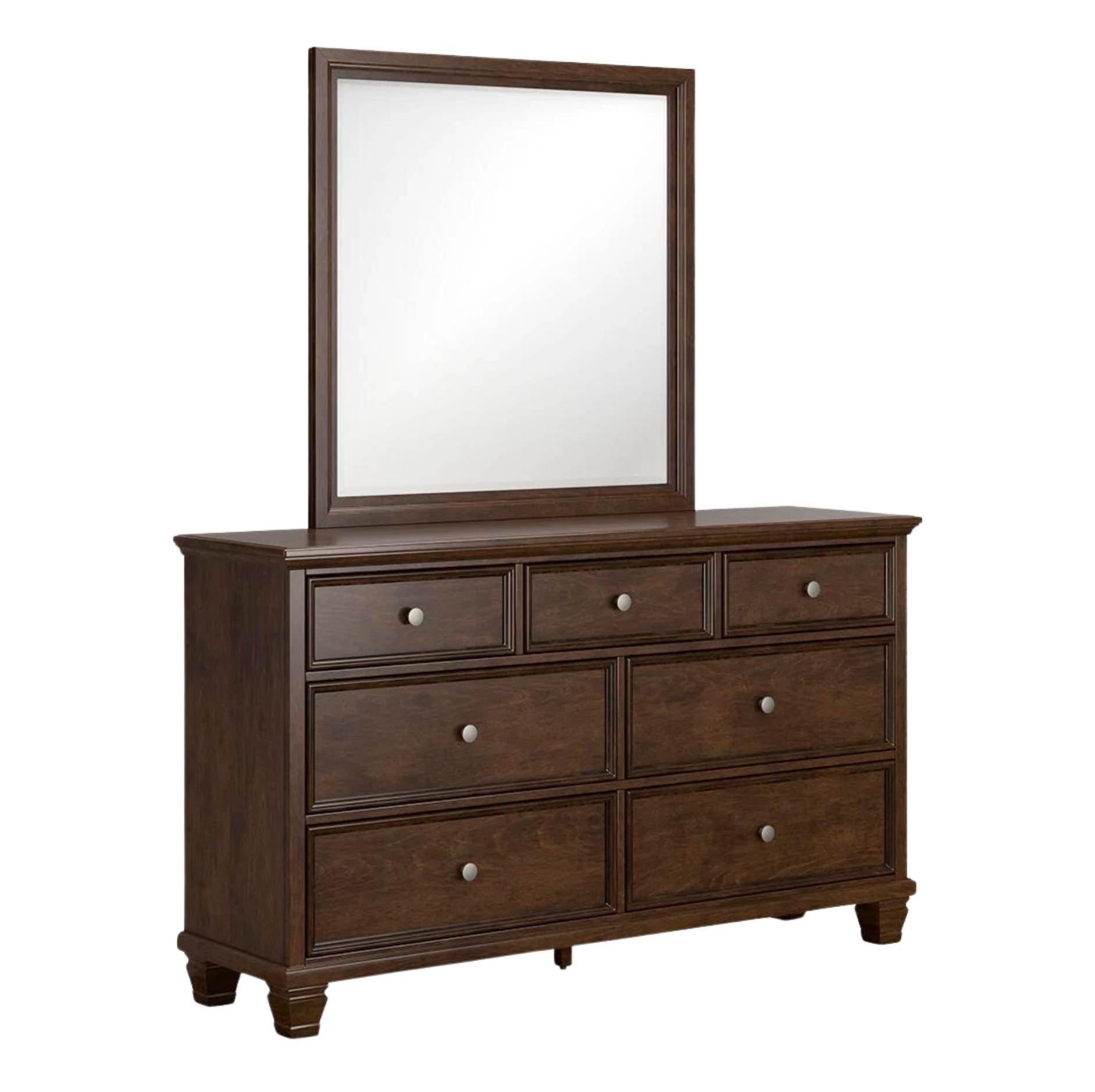 Ashley Danabrin Dresser and Mirror