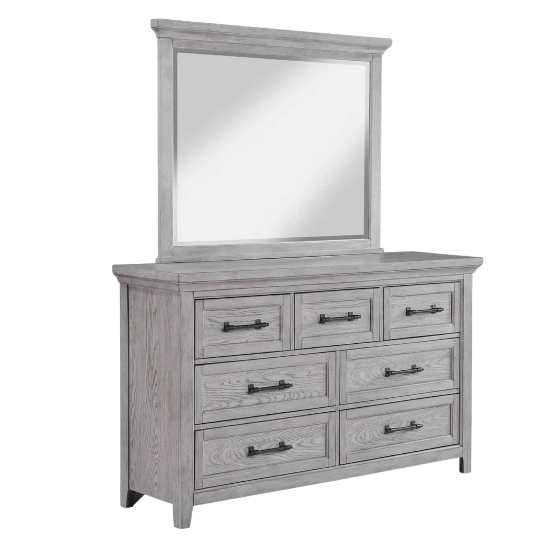 Crown Mark Beckett Dresser and Mirror
