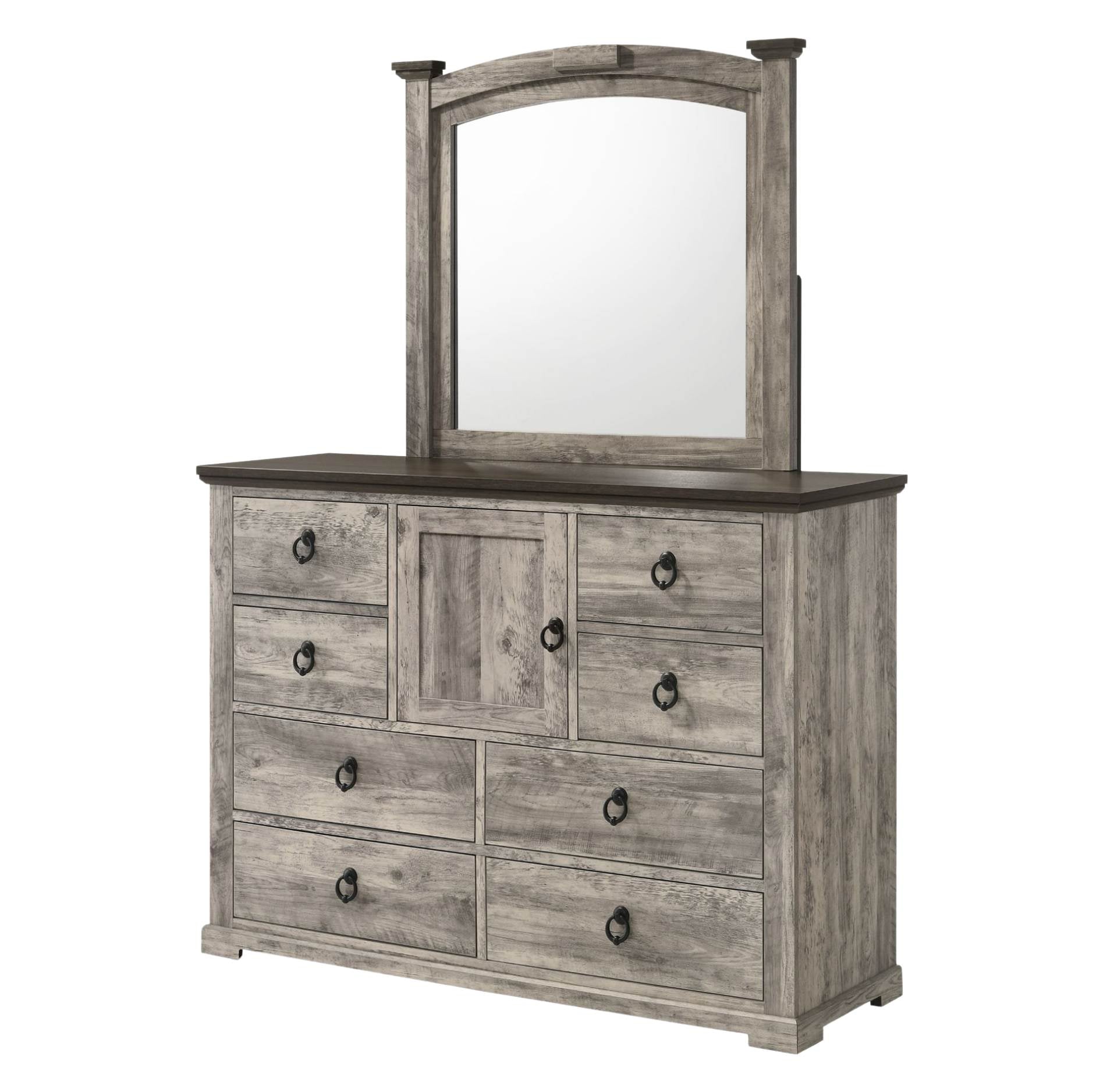 Crown Mark Ella-Mae Dresser and Mirror