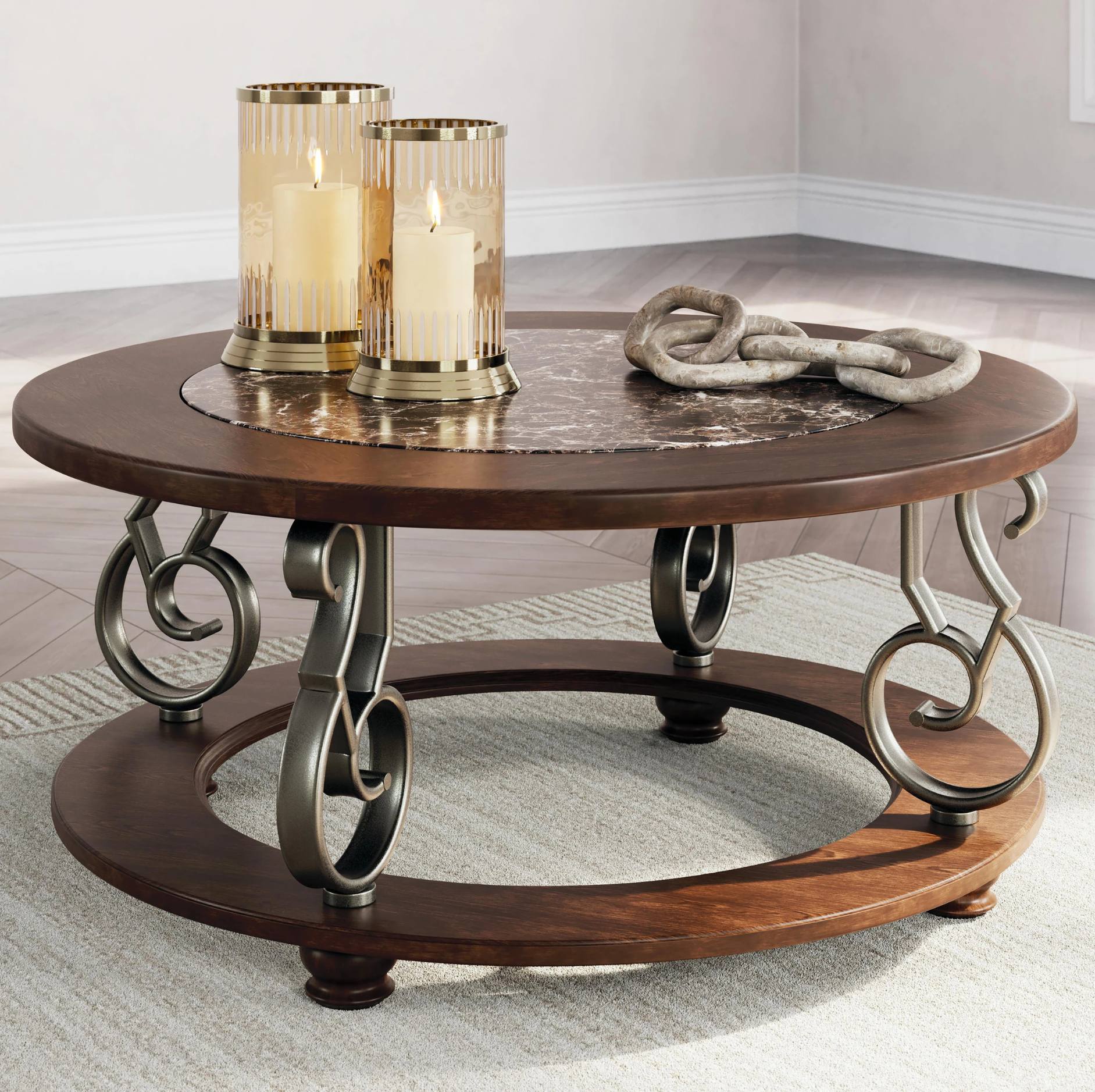 Ashley Frallyn Round Coffee Table