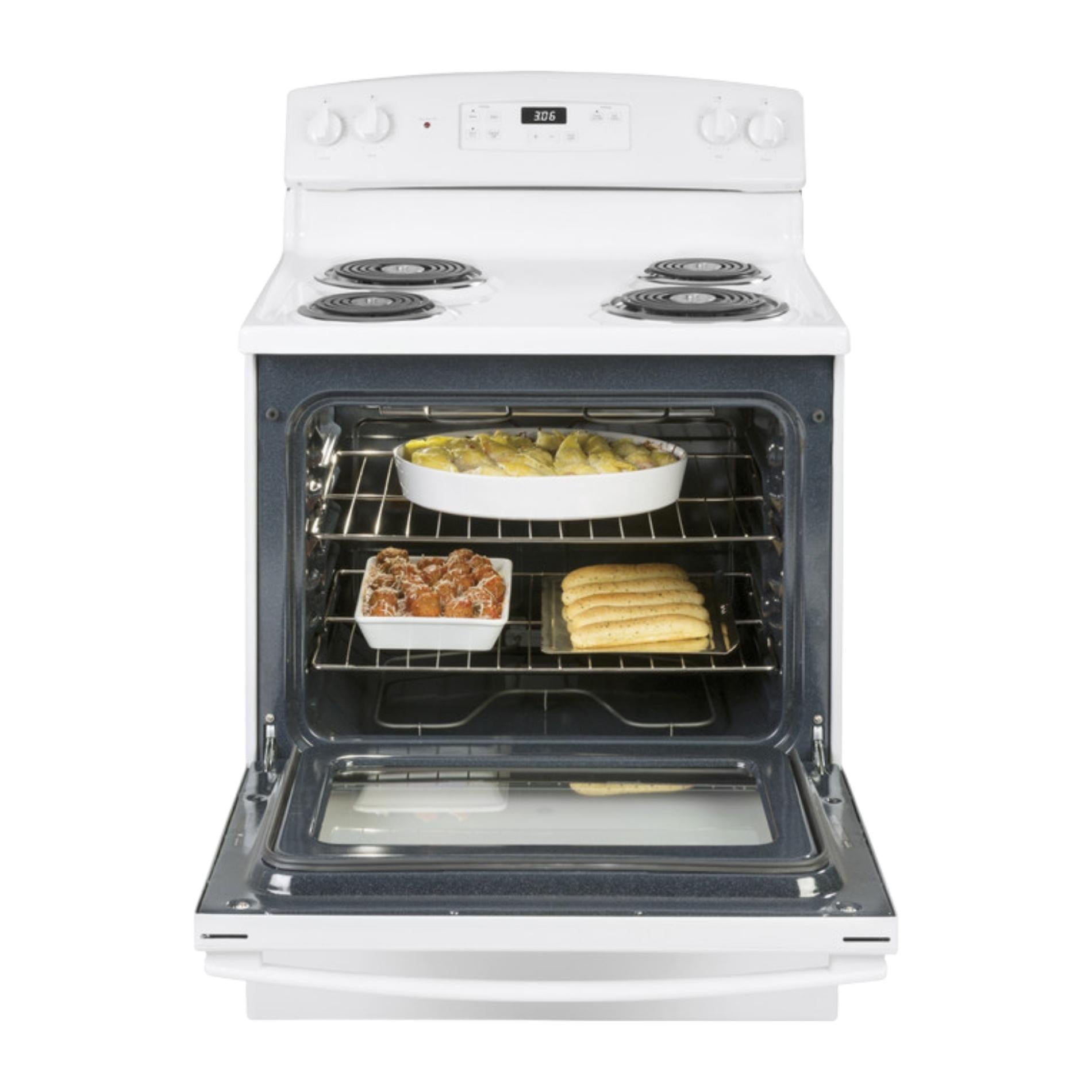 30 in. 4 Burner Element Free-Standing Electric Range