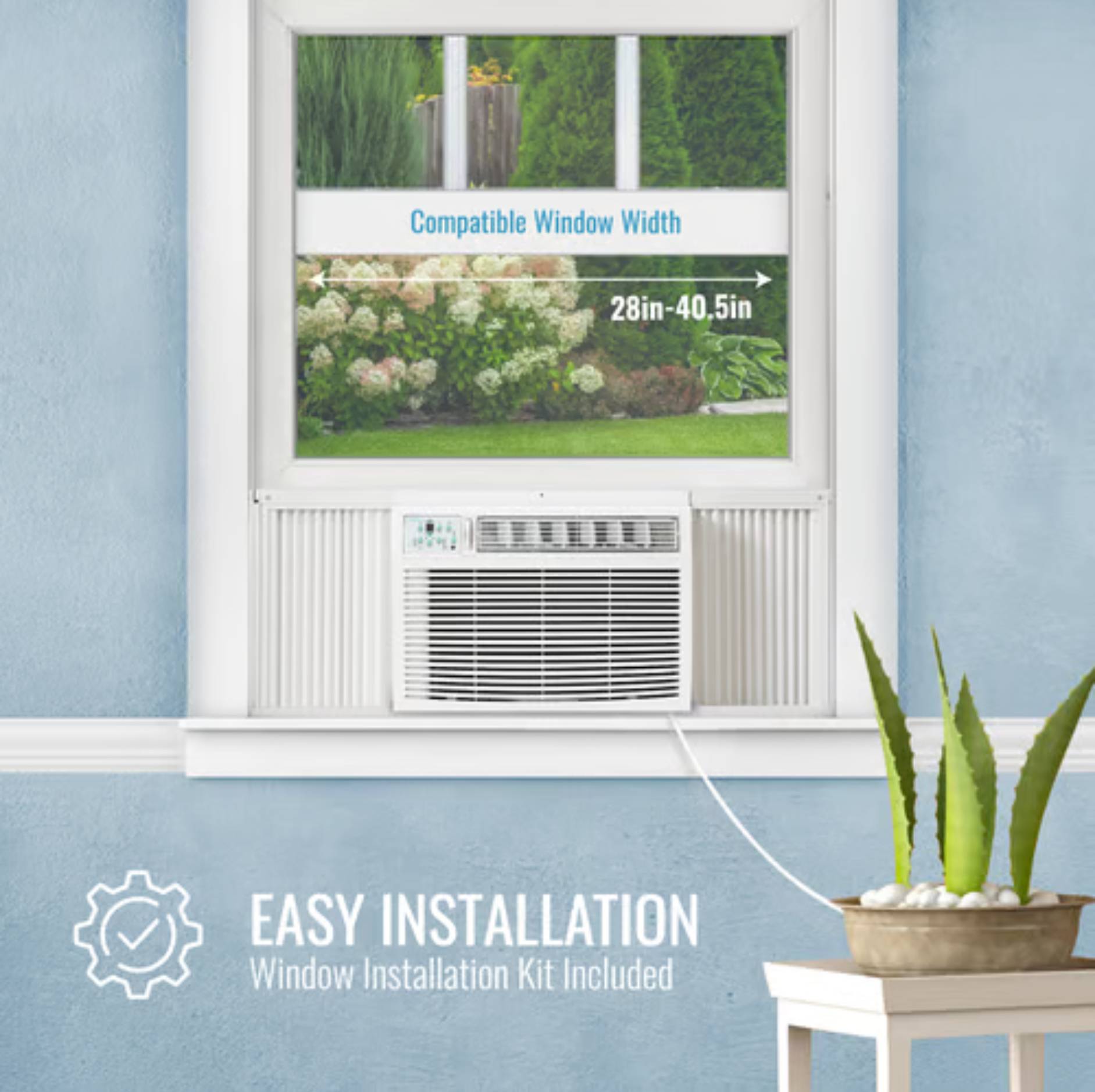Keystone 18,000 BTU Heat/Cool Window Air Conditioner