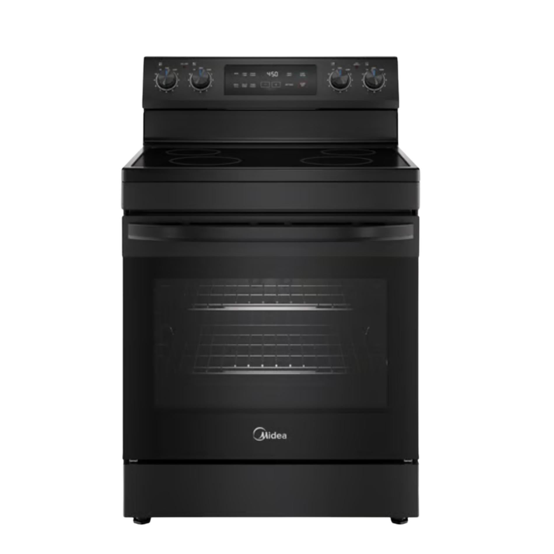 6.3 cu. ft. 4-Element Freestanding Electric Range with Steam Cleaning