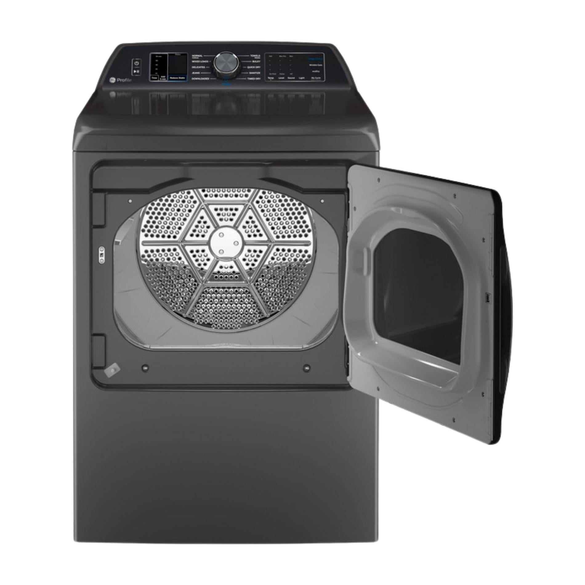 7.4 cu. ft. Capacity Smart aluminized alloy drum Electric Dryer