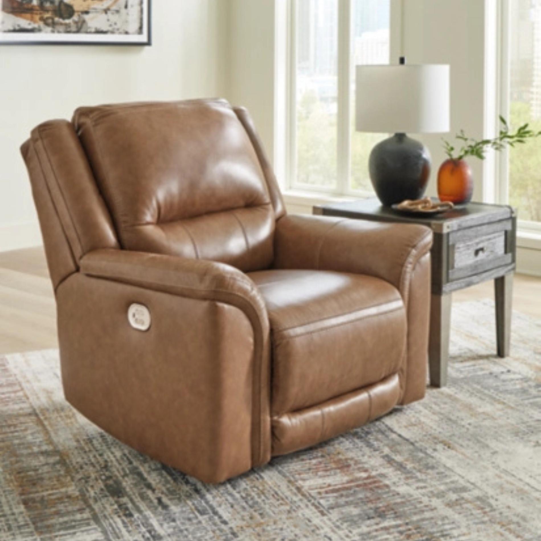 Trasimeno Dual Power Leather Recliner