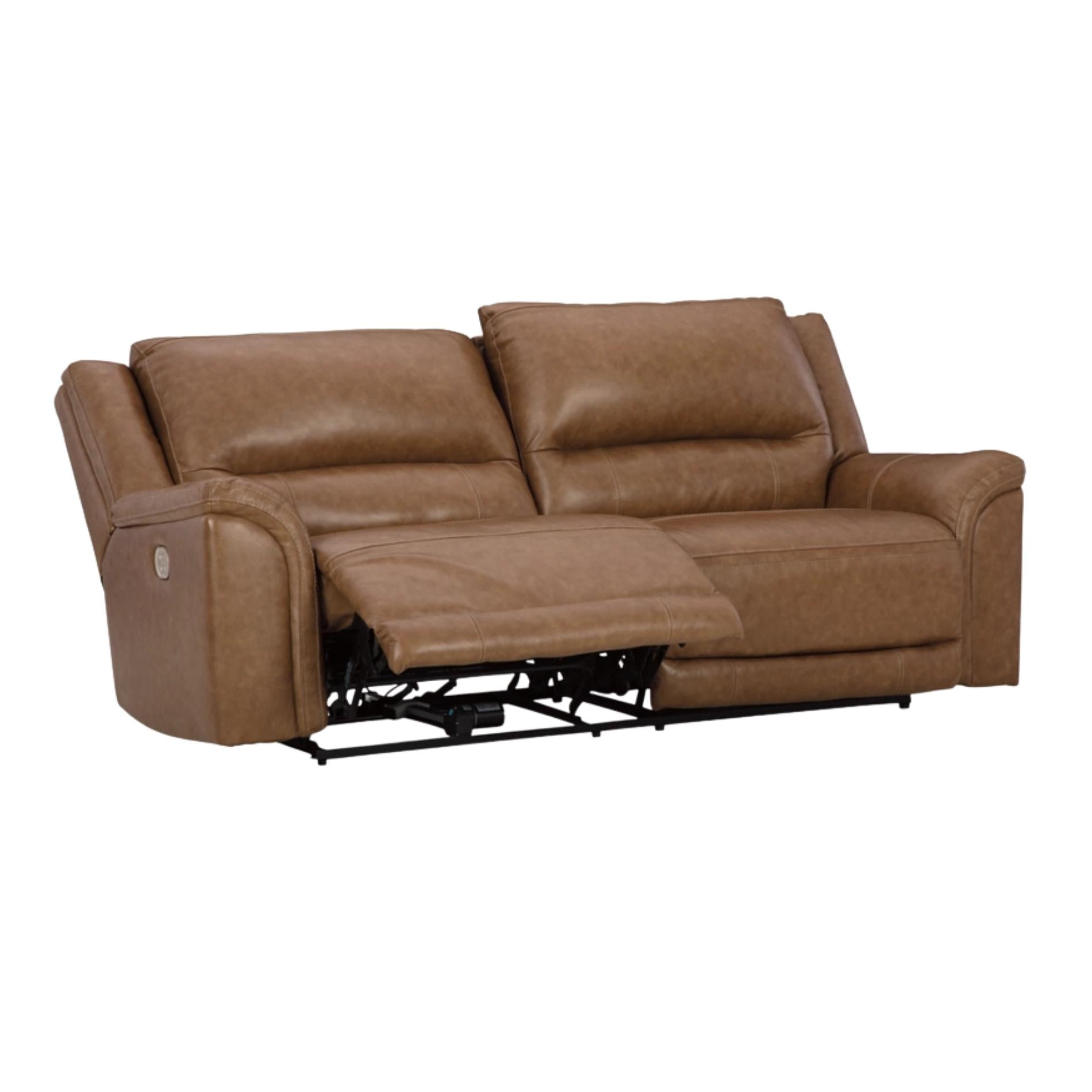 Trasimeno Dual Power Leather Reclining Sofa