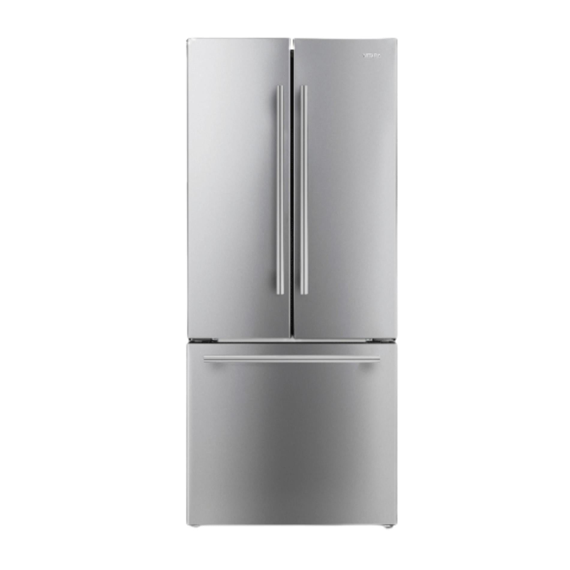 30 in. 18.0 Cu. Ft. Stainless Look Counter Depth French Door Refrigerator