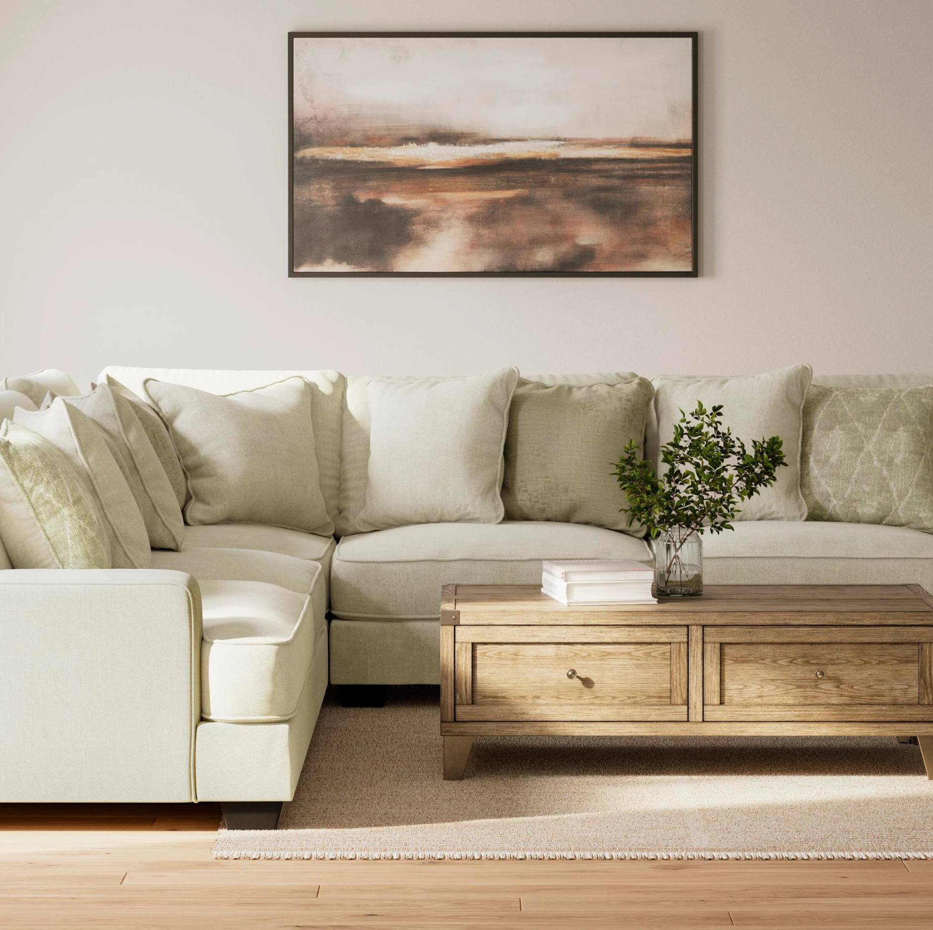Ashley Rawcliffe 3-Piece Sectional