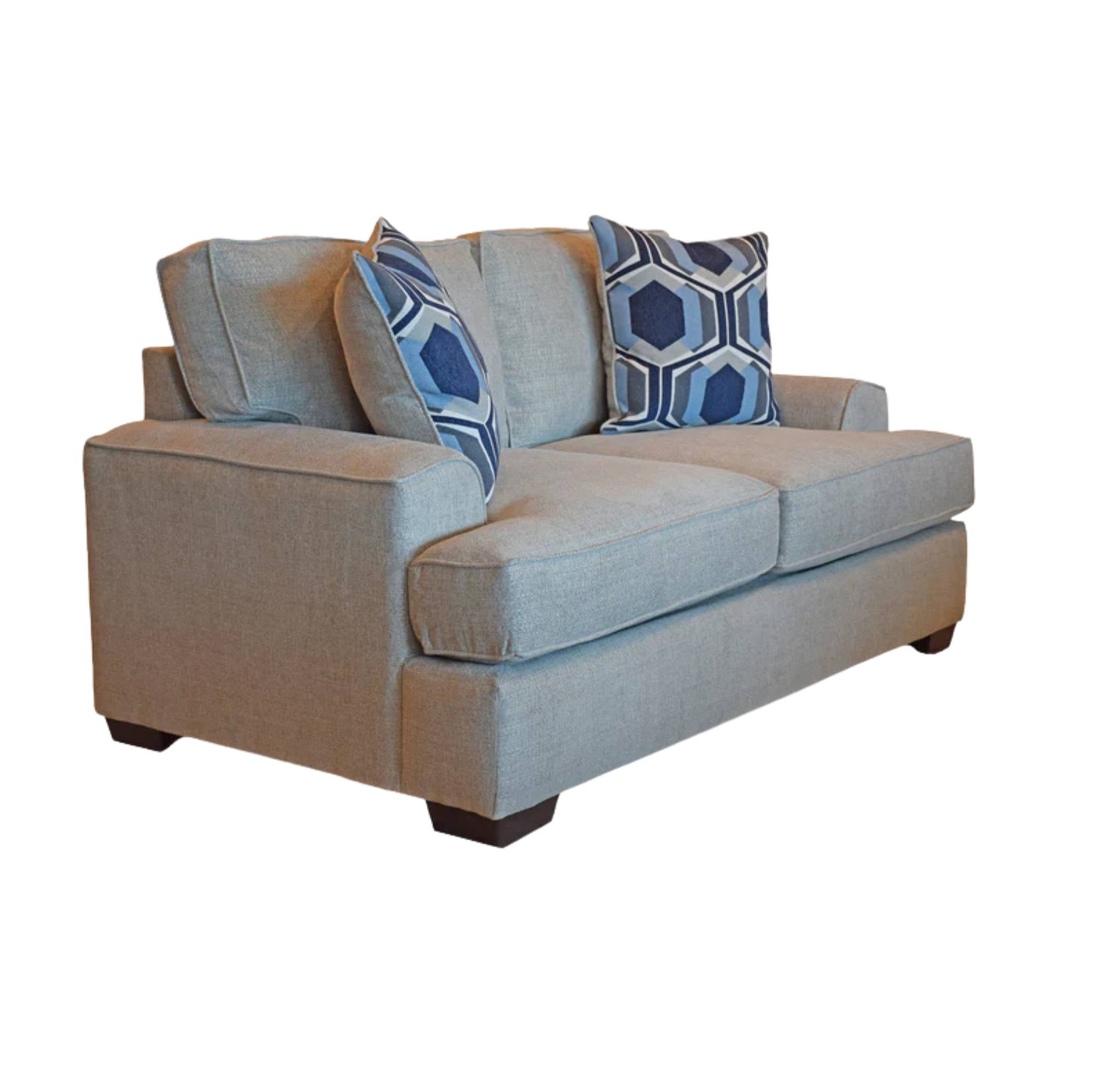 Behold Bowie Fog Loveseat