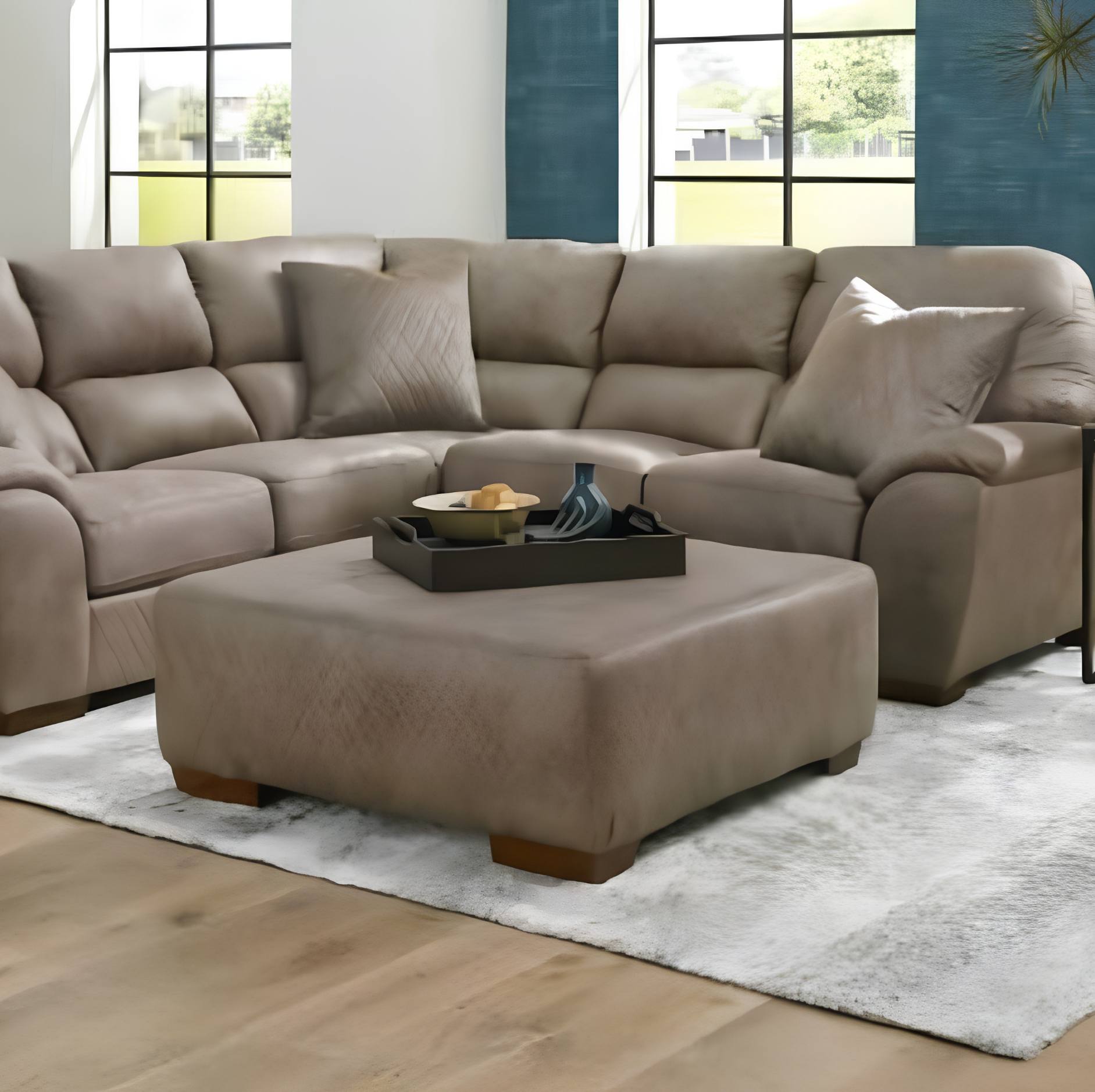 Catnapper Royce 51" Cocktail Ottoman