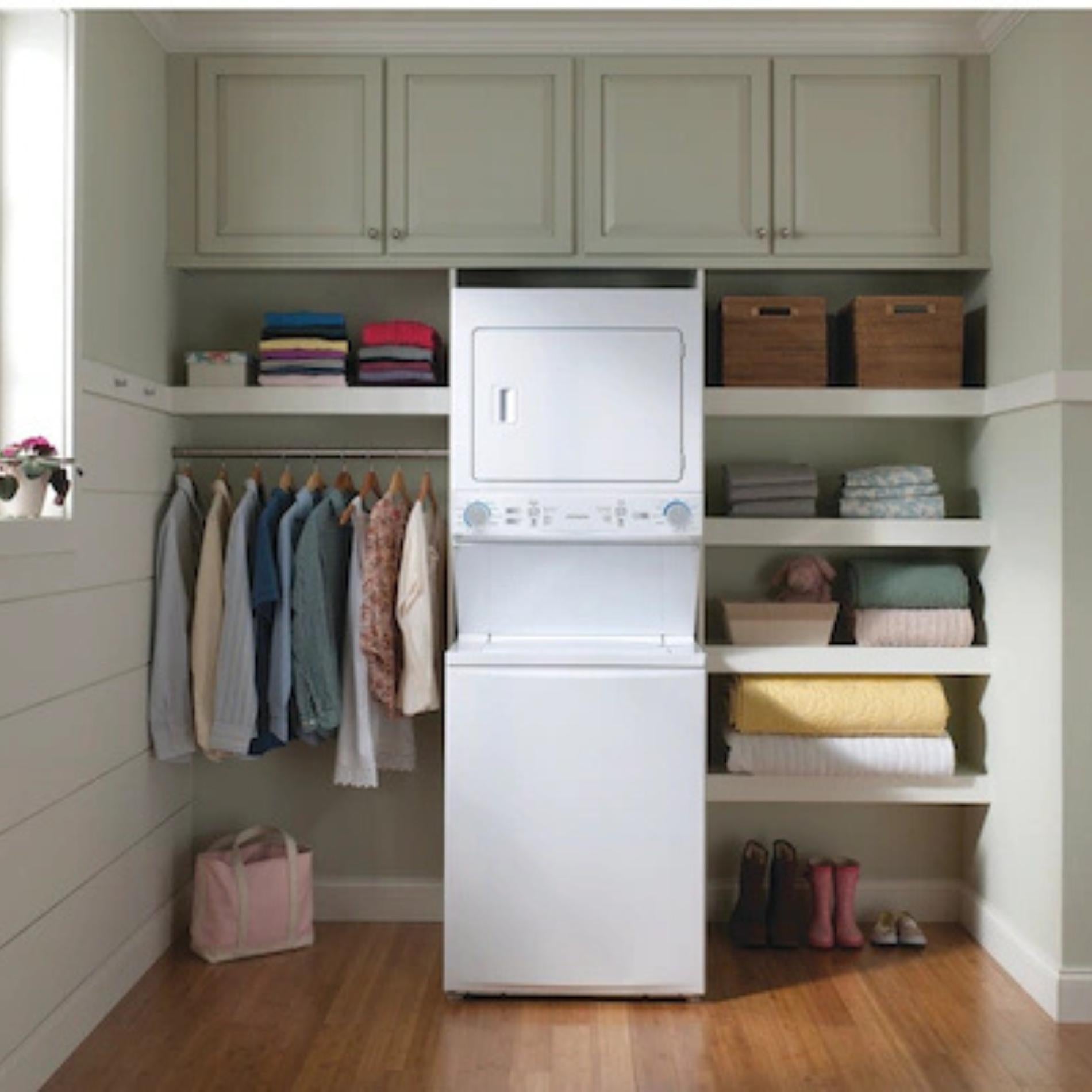 Frigidaire Electric Washer/Dryer Laundry Center - 3.9 Cu. Ft Washer and 5.5 Cu. Ft. Dryer