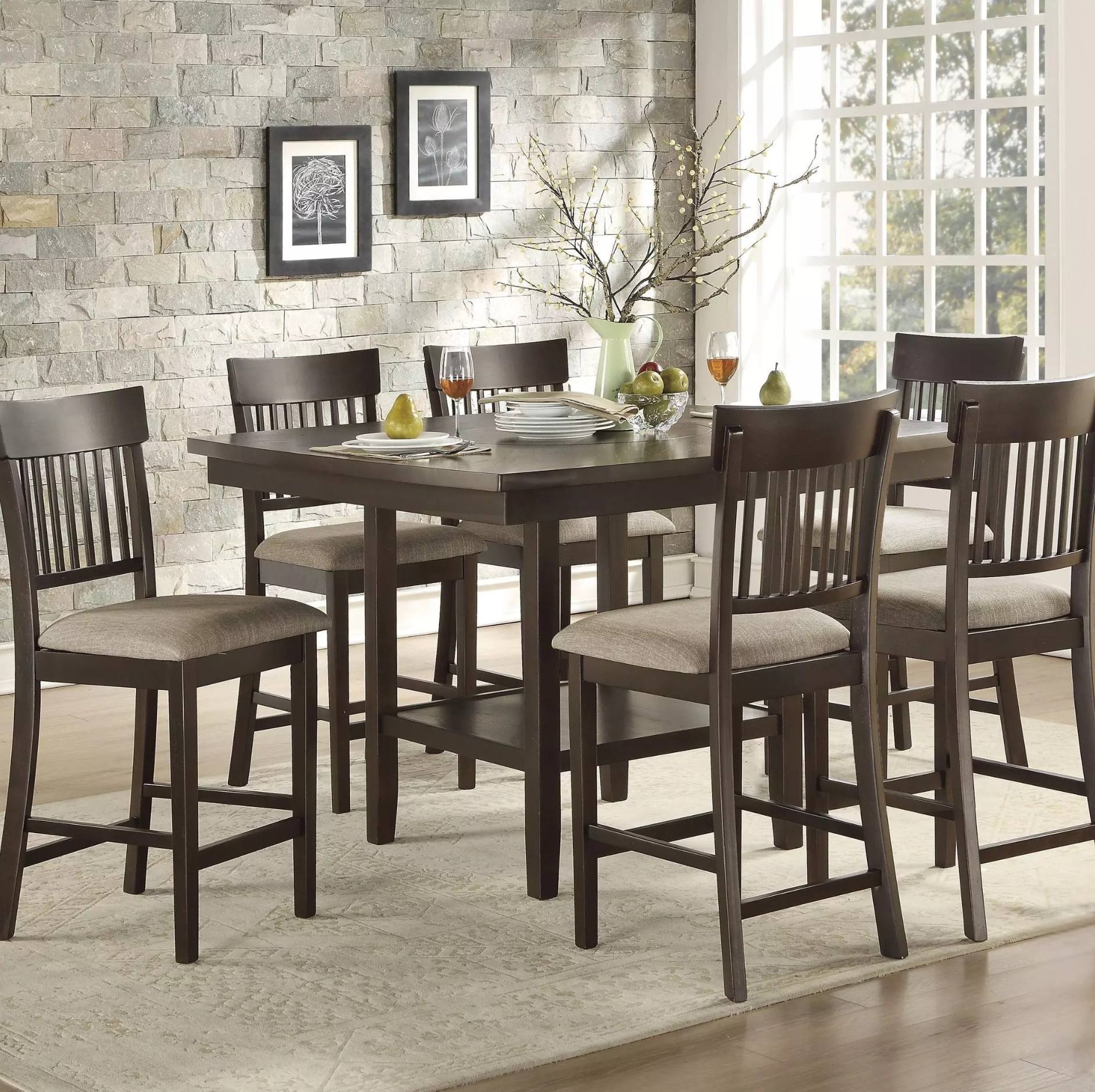 Homelegance Balin 6 Piece Dining Collection