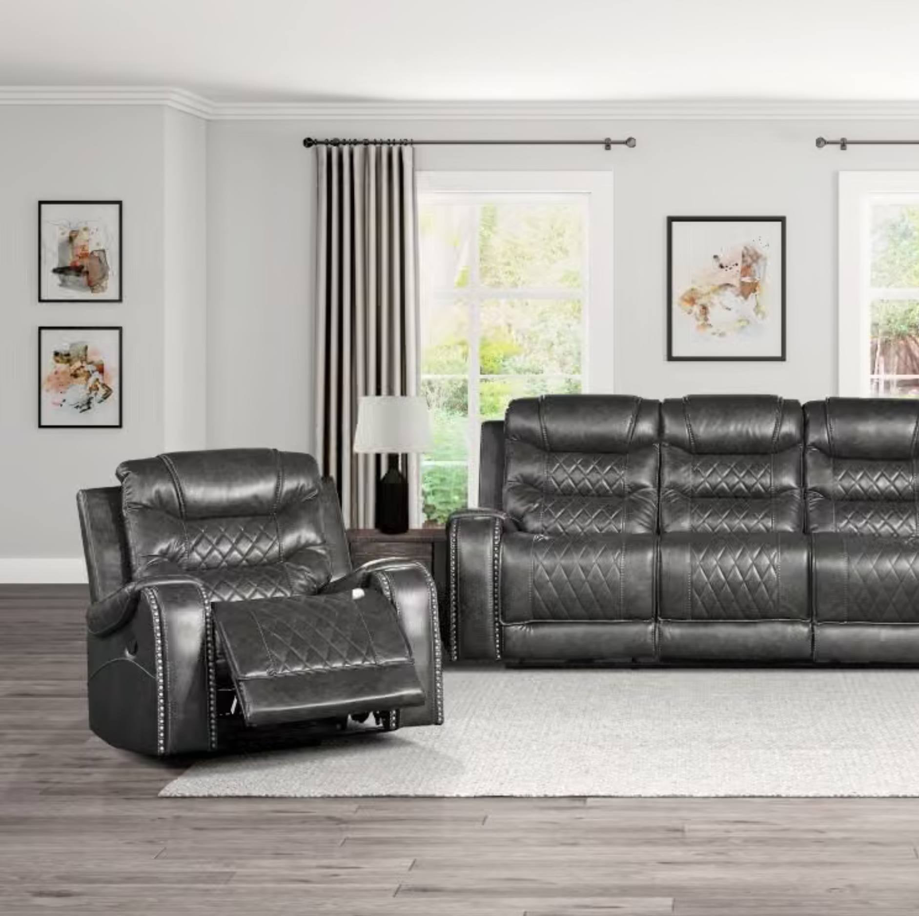 Homelegance Putnam Swivel Glider Recliner