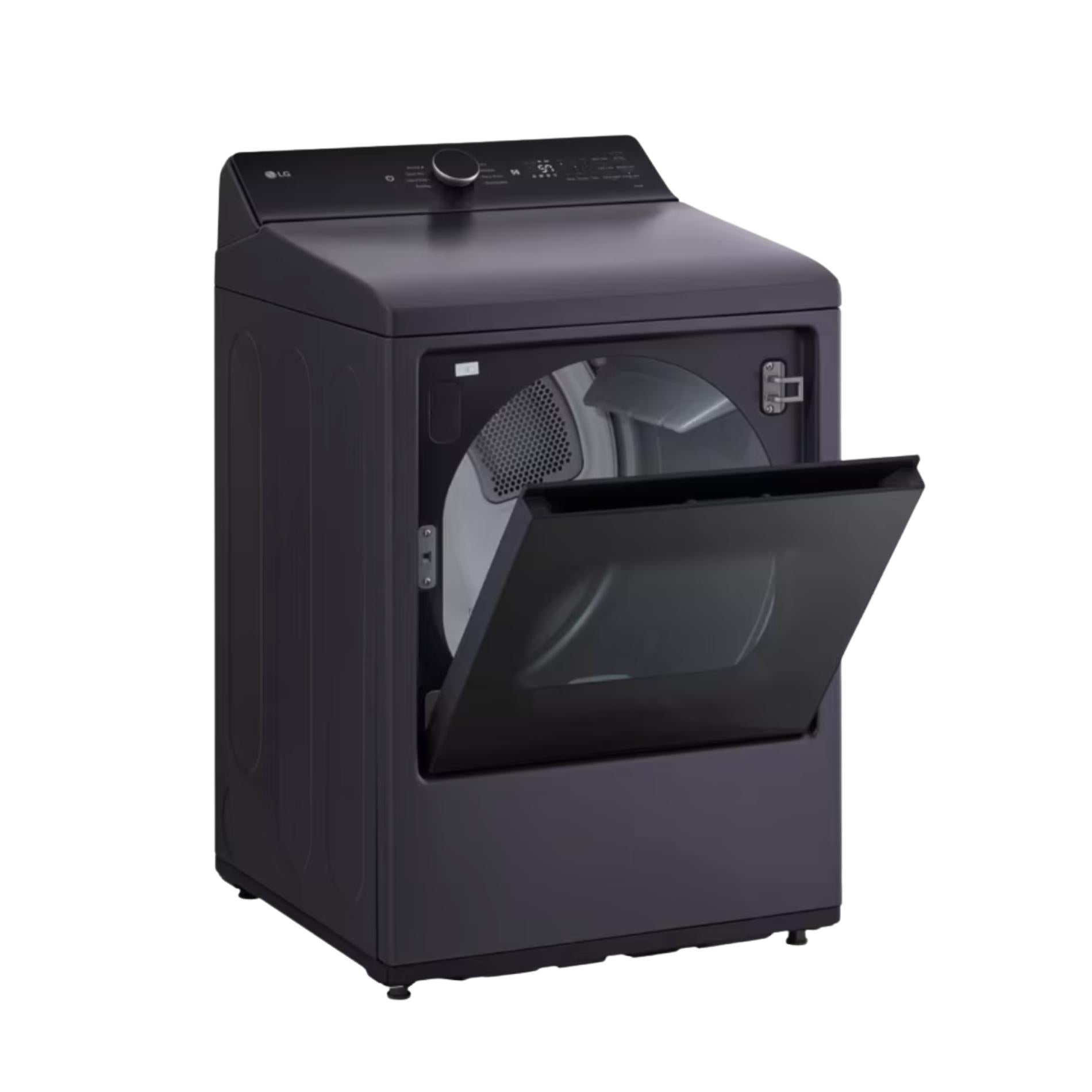 7.3 cu. ft. Ultra Large Capacity Rear Control Electric Dryer with LG EasyLoad™ Door and AI Sensing