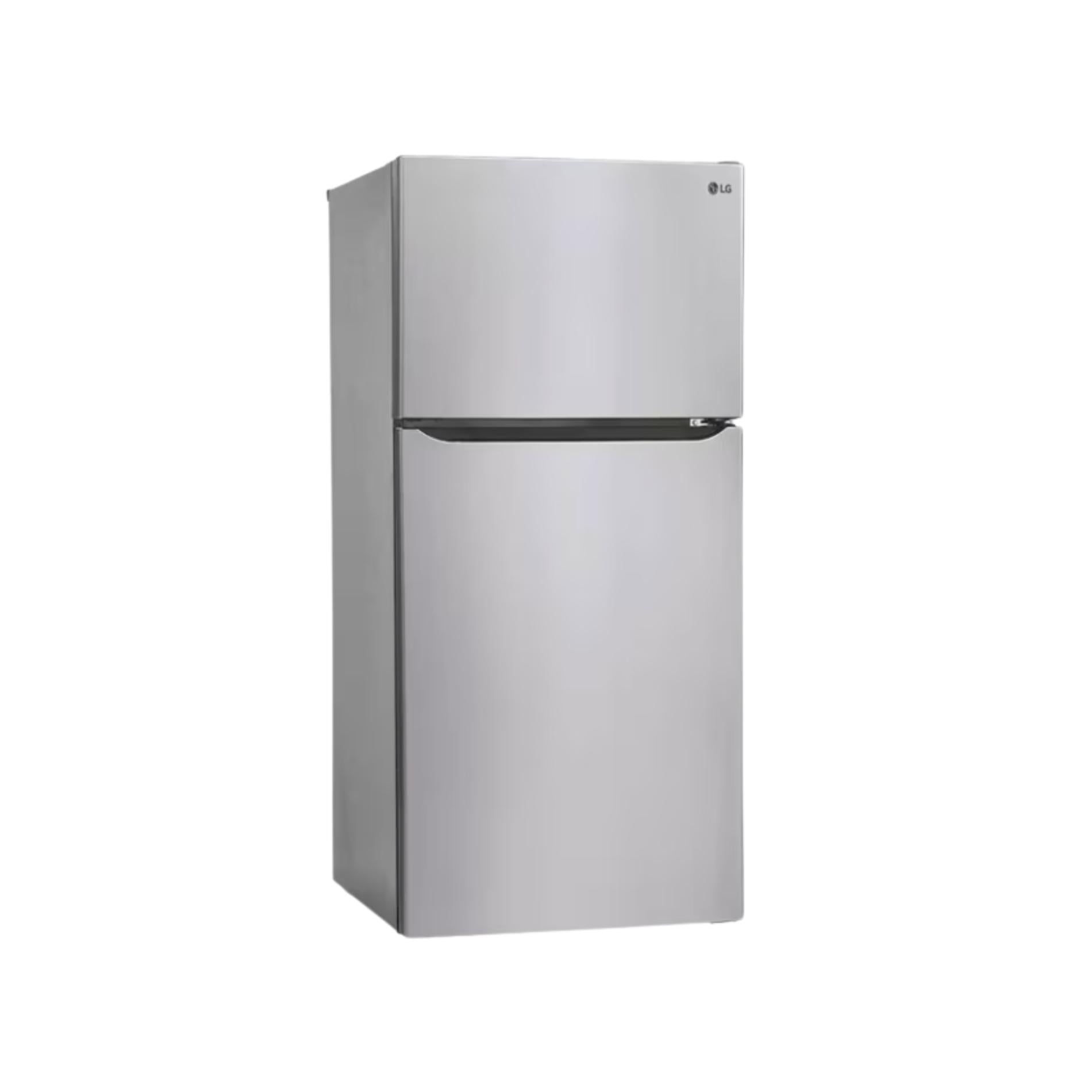 33 in. W 24 cu. ft. Top Freezer Refrigerator w/ LED Lighteing and Multi-Air Flow in Stainless Steel, ENERGY STAR