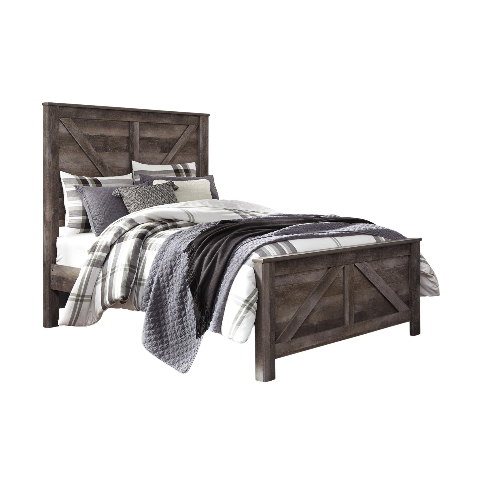 Wynnlow  Crossbuck Panel Bed